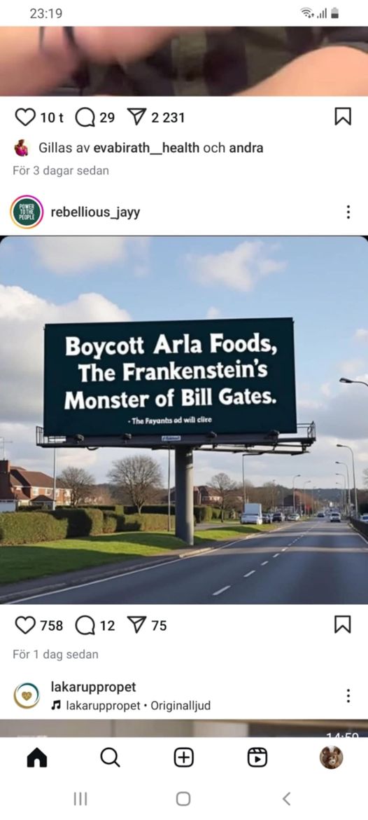 Arla & Bill Gates