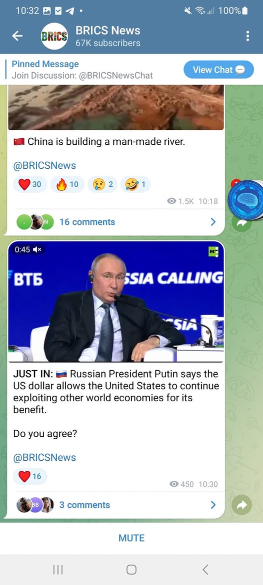 Putin Om Amerikansk Dollaranvändning