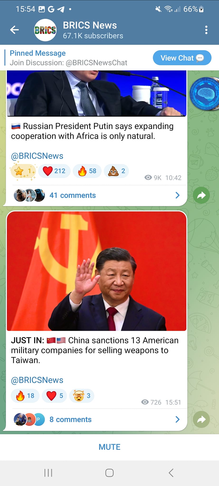 Putin Expanderar & Xi Sanktionerar