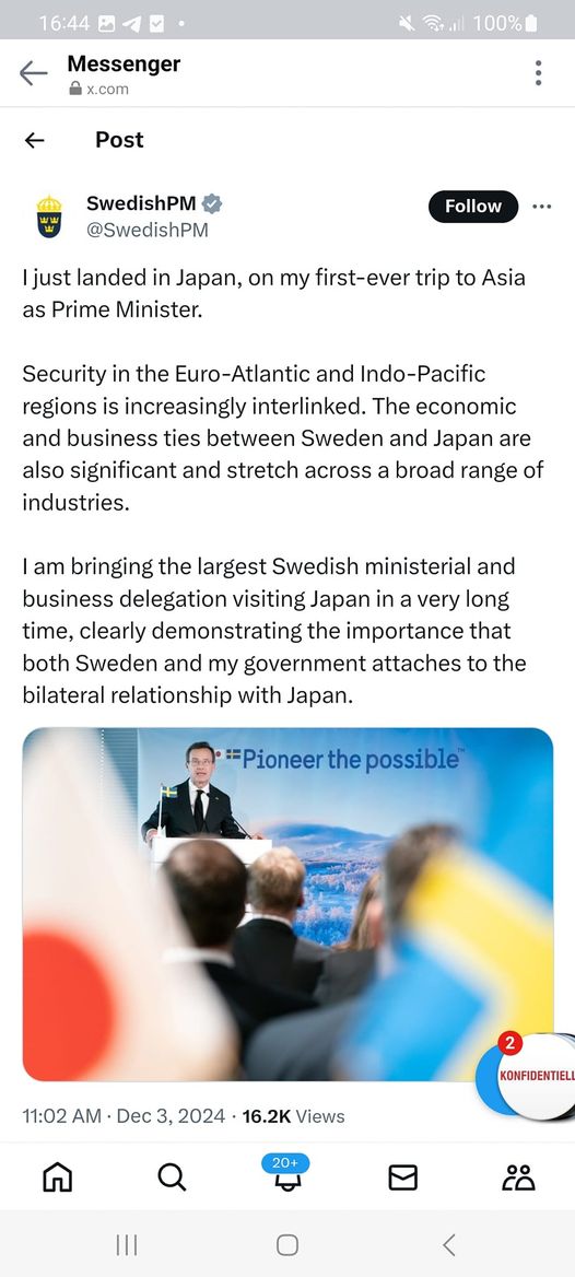 Barnhandlaren Landar I Japan