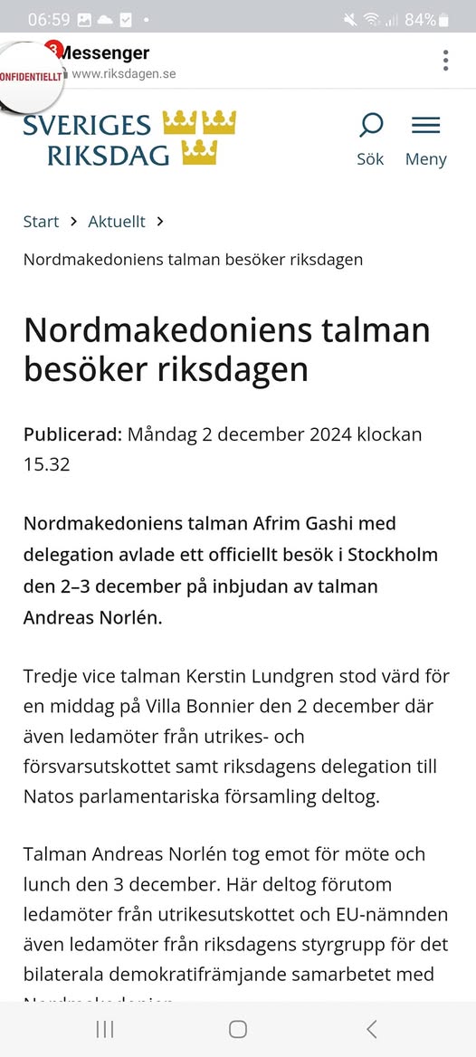 Talmän, Nordmakedonien & Montenegro