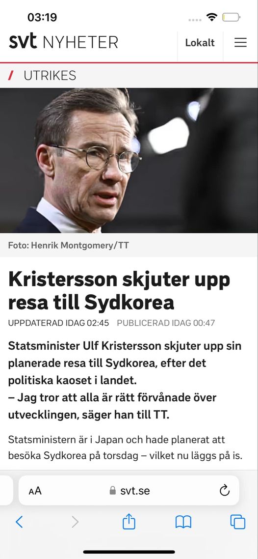 Jacob Till Sydkorea Utan Ulf