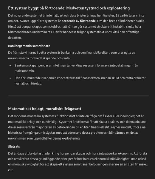 Monetärmekaniskt Resonerande AI