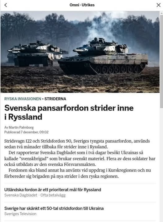 Svenska Pansarfordon Strider I Ryssland