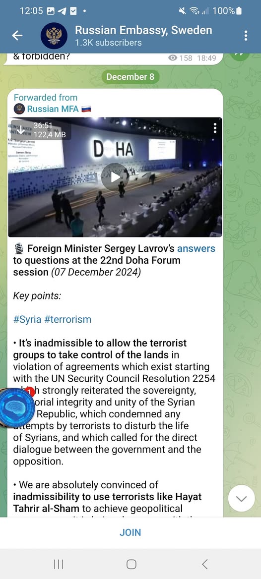 Lavrov Svarar På Frågor