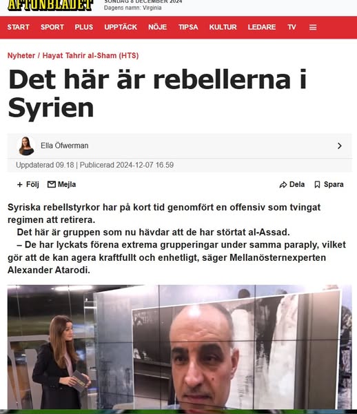Syrienrebellerna I Aftonslasket