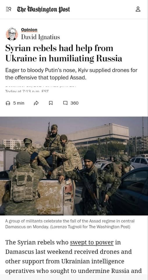 Ukrainskt Stöd I Syrien