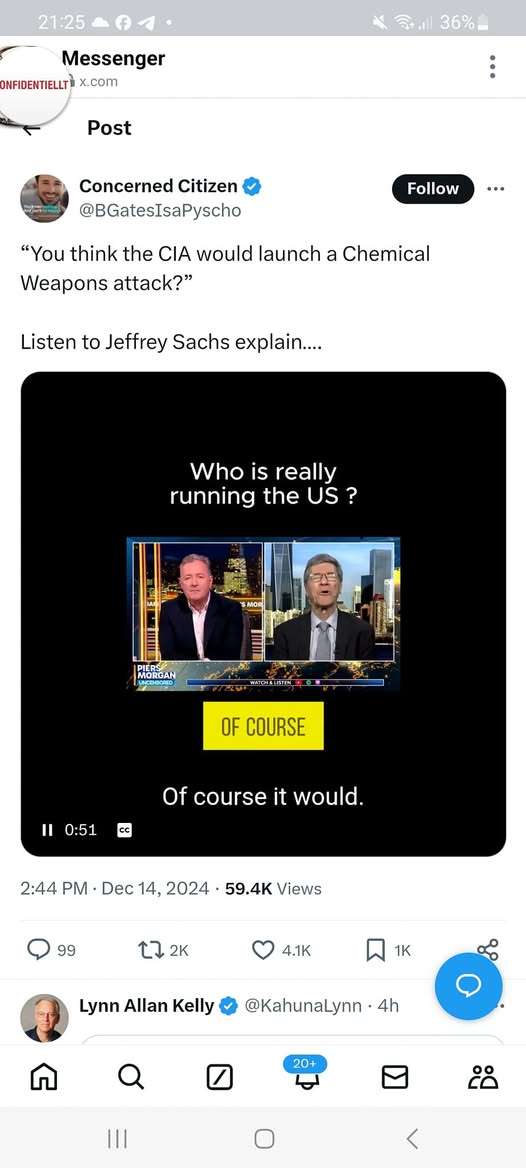 Jeffrey Sachs Om CIA