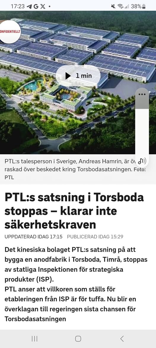 ISP-Krav Stoppar PTL I Torsboda