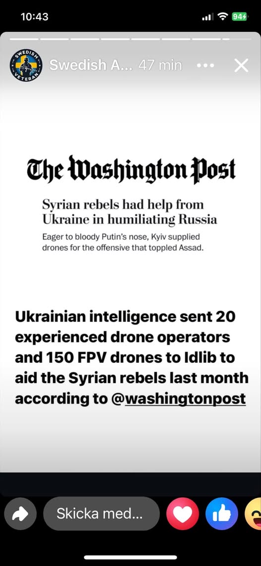 Kiev-Drönare Till Syrienrebeller