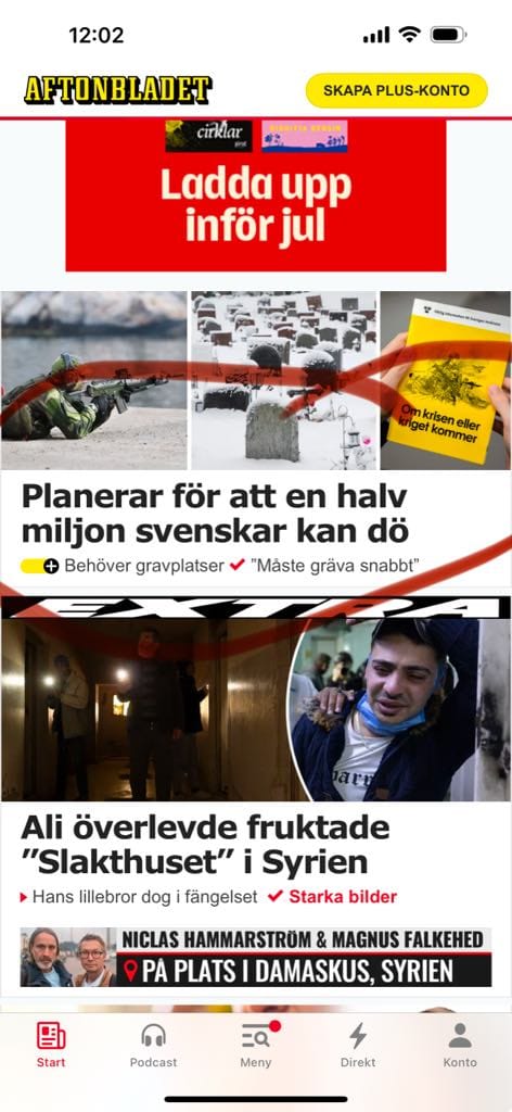 Svensk Planering För 500 000 Möjligt Döda