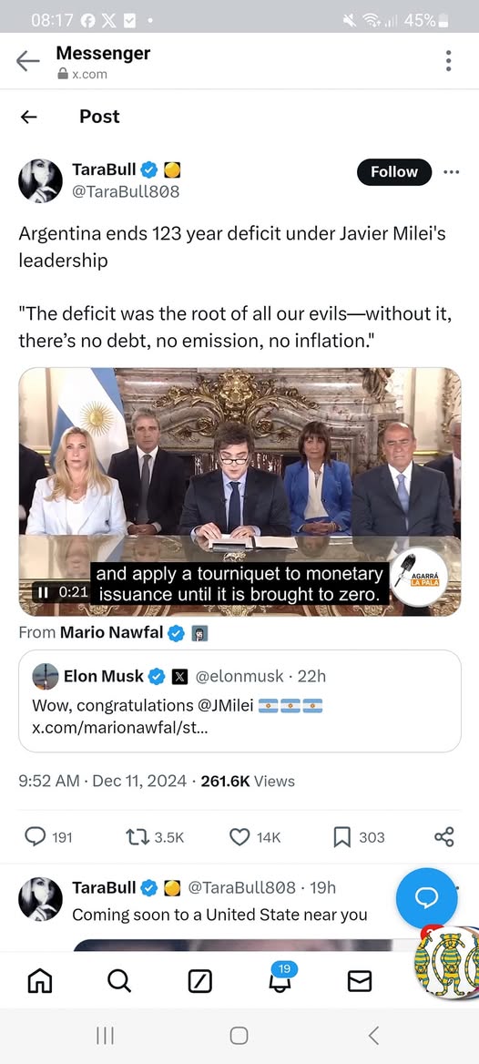 Argentina Utan Underskott