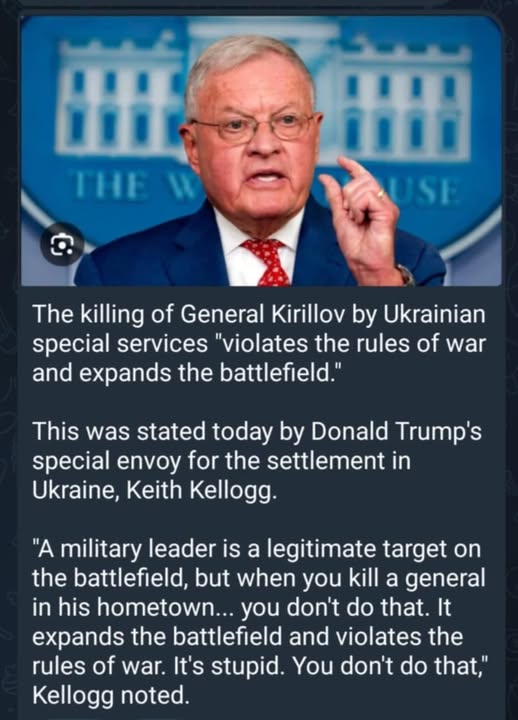 Kellogg: Generalmordet Ett Krigsbrott