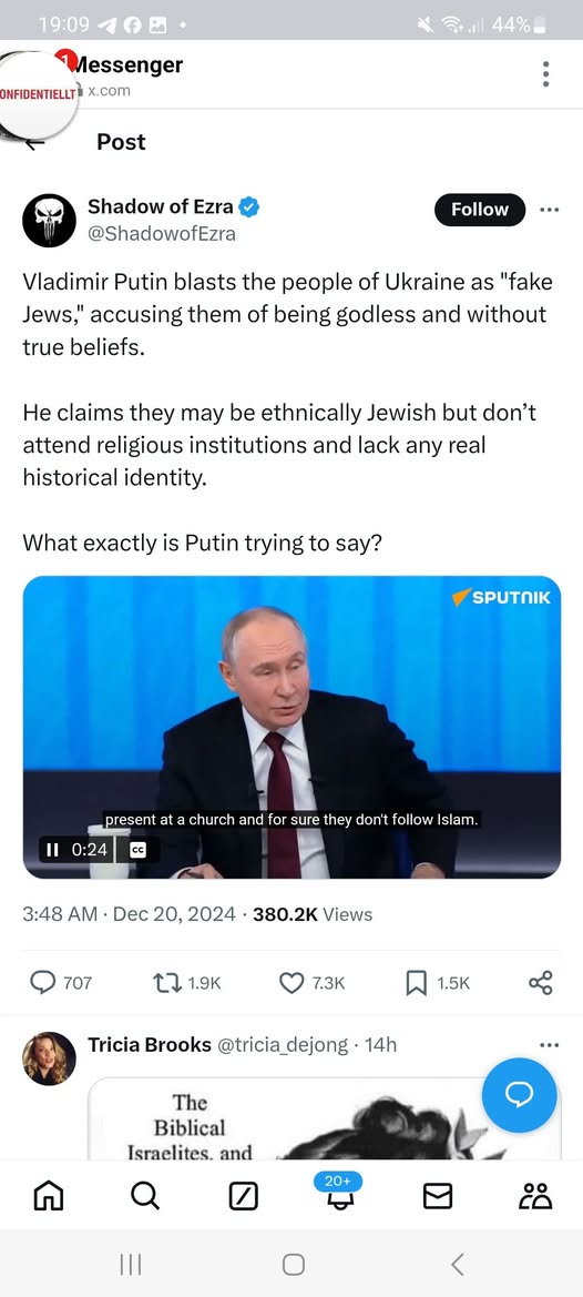 Putin & Ukrainska Fejkjudar