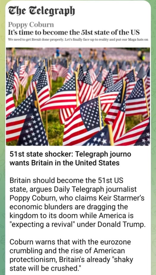 Argument För Storbritannien Som USA:s 51:a Stat