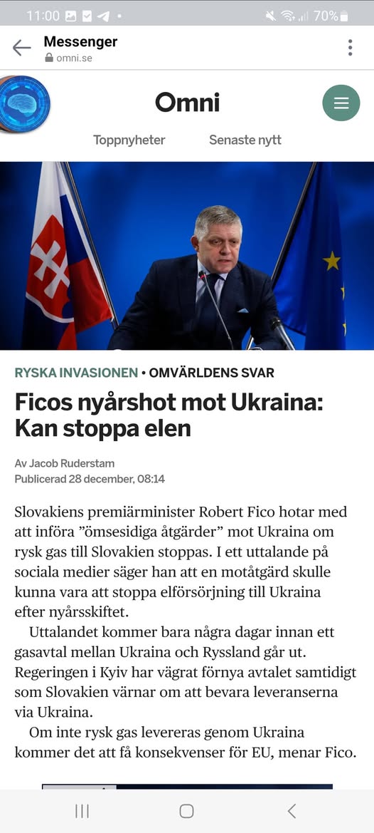 Ingen Gas - Ingen El