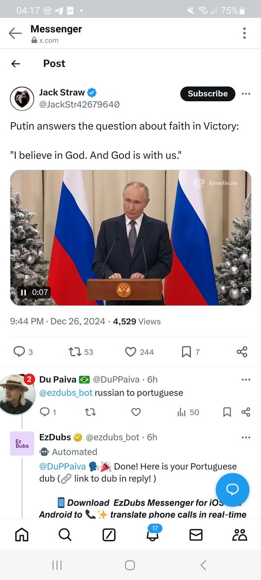 Putin & Gud