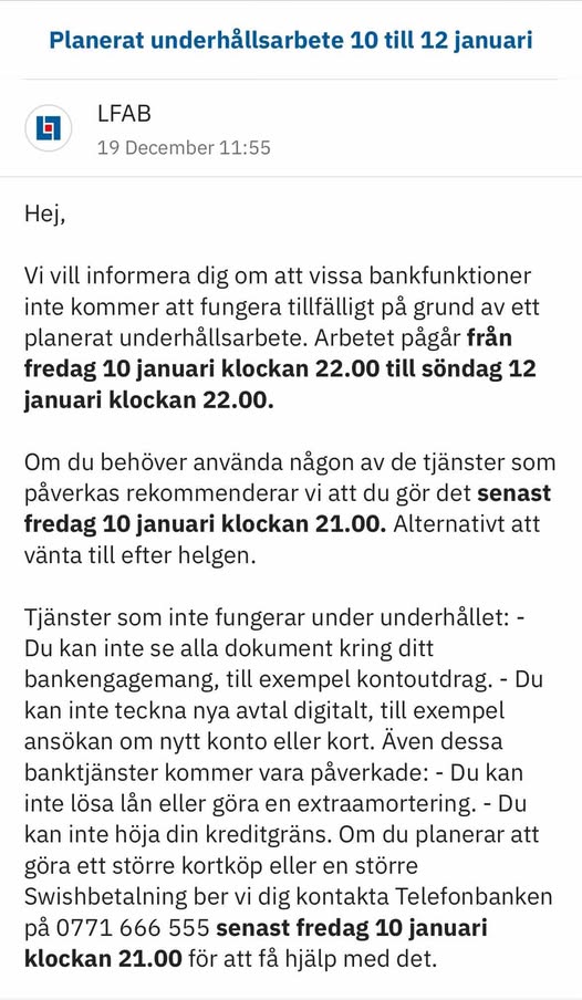 Digitalt Underhållsarbete