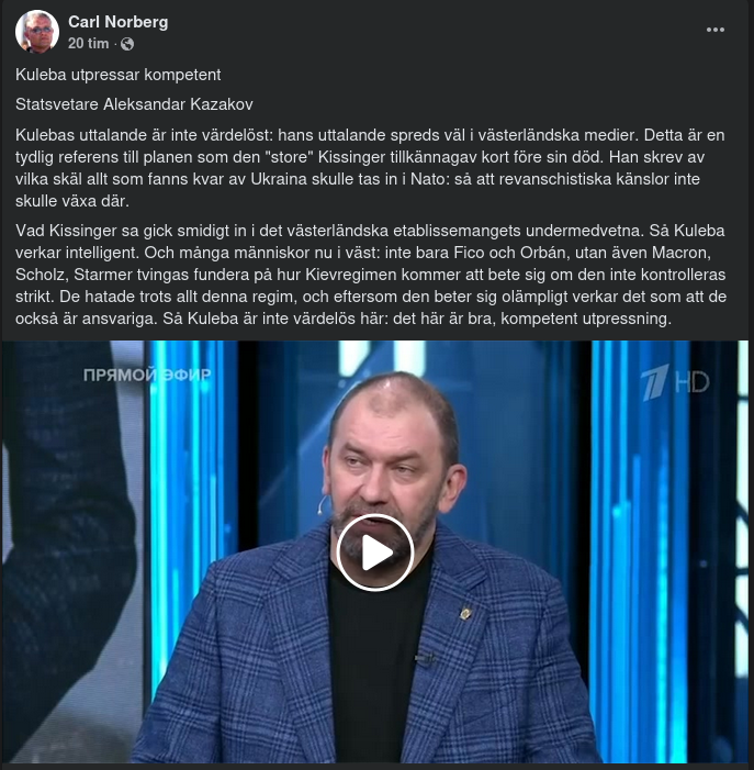 Kompetent Utpressande Kuleba