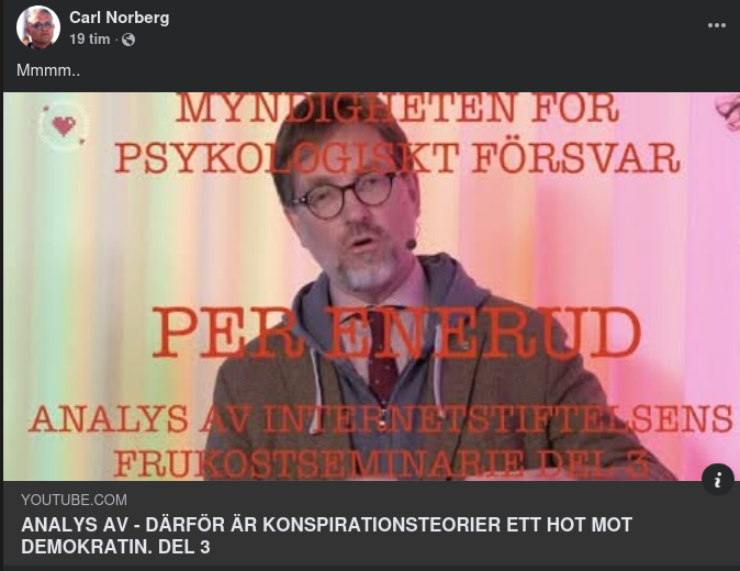 Demokratihotande Konspirationsteorier