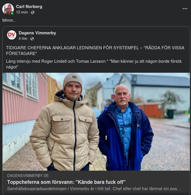 Vimmerbys Samhällsutvecklingsavdelning