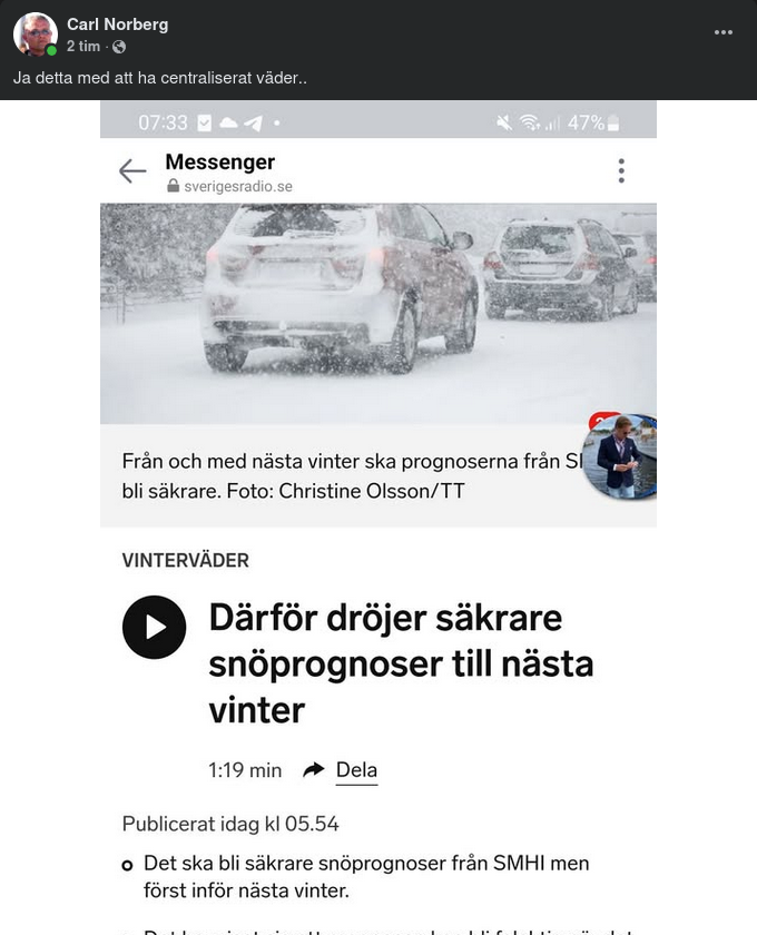 Bättre Snöprognoser Nästa Vinter