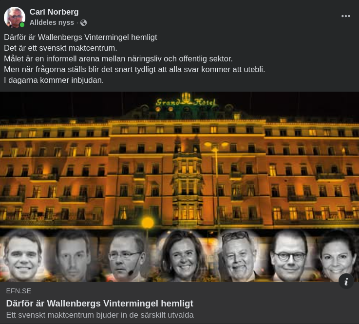 Wallenberg Vinterminglar Hemligt