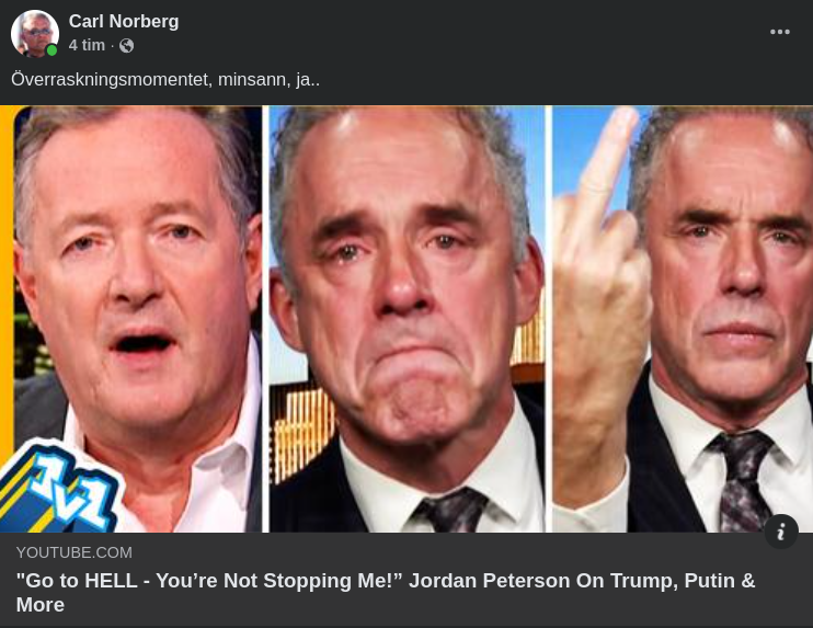 Jordan Peterson Hos Piers Morgan