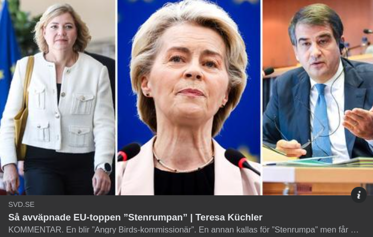 Avväpnande Ursula I SvD