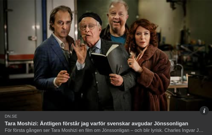 DN Förstår Äntligen Avgudandet Av Jönssonligan