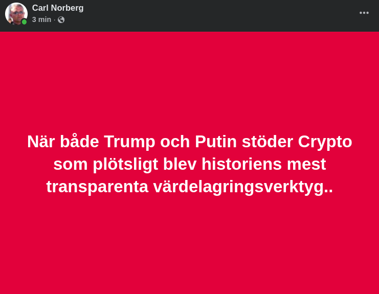 Crypto-Stöd I Både Öst & Väst