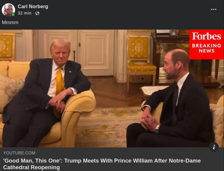 Trump & Prins William