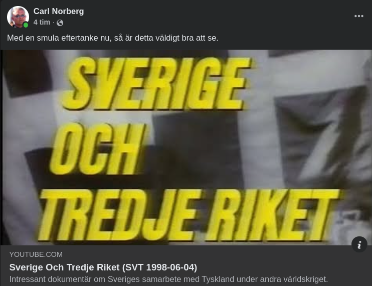 Sverige & Tredje Riket - SVT 1998