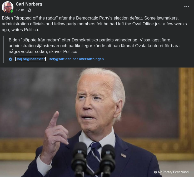 Underlivsporslinets Presidentvarande..