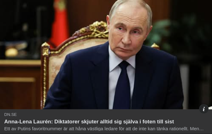 Anna-Lena Projicerar Fotskjutande I DN