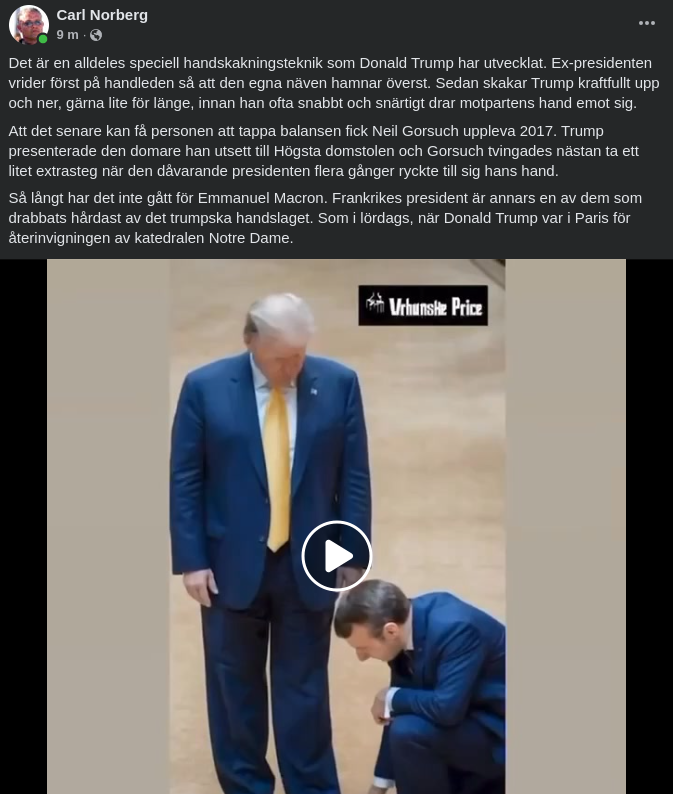 Handskakningsteknik..