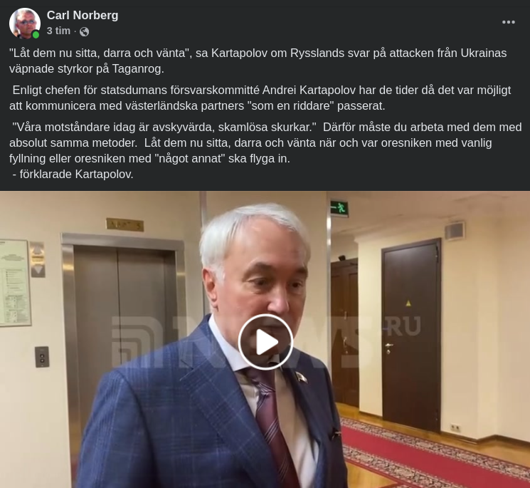 I Väntan På Oreshnik