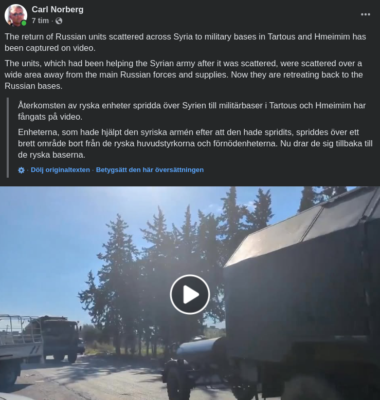 Ryska Enheter Tillbaka Till Baser