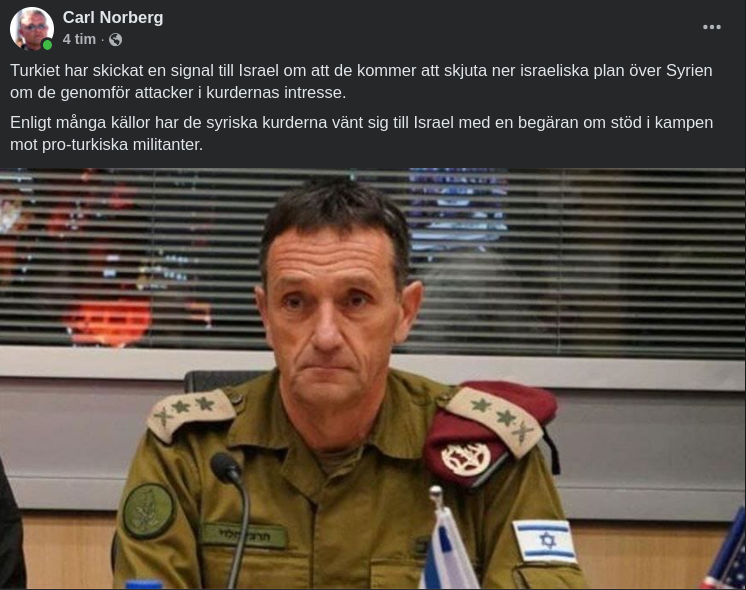 Turkiet & Israel I Syrien