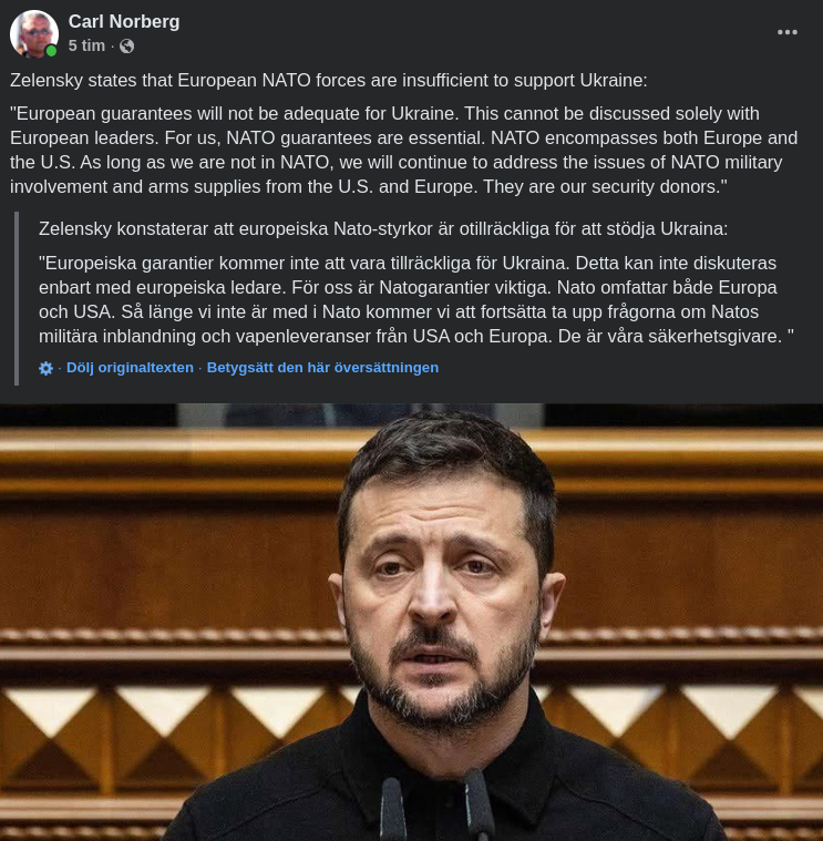 Zelensky Efter Putins Q&A