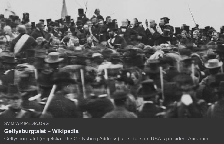 Gettysburg-Talet