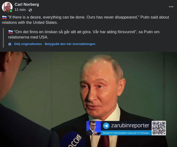 Trump, Putin & Zelensky