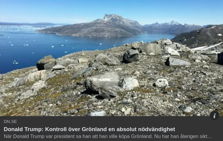 Trump & Grönland