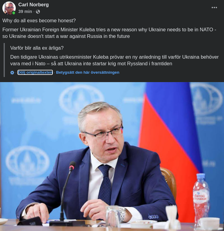 Nytt Skäl För Ukrainskt Natomedlemskap