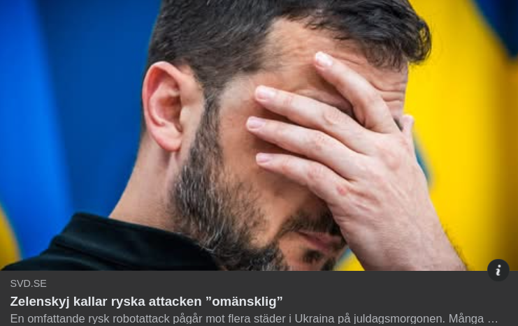 Omänsklig Rysk Attack
