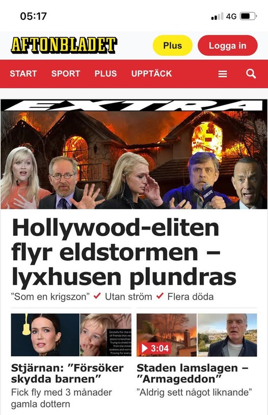 Eldstormsstädning I Hollywood