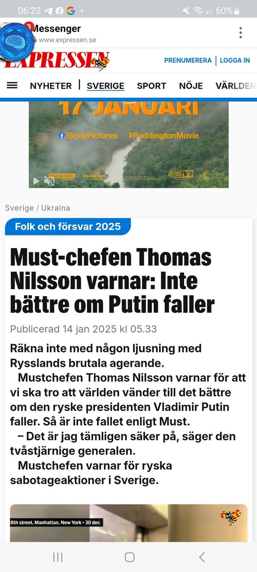 Inte Bättre Om Putin Faller Enligt Must