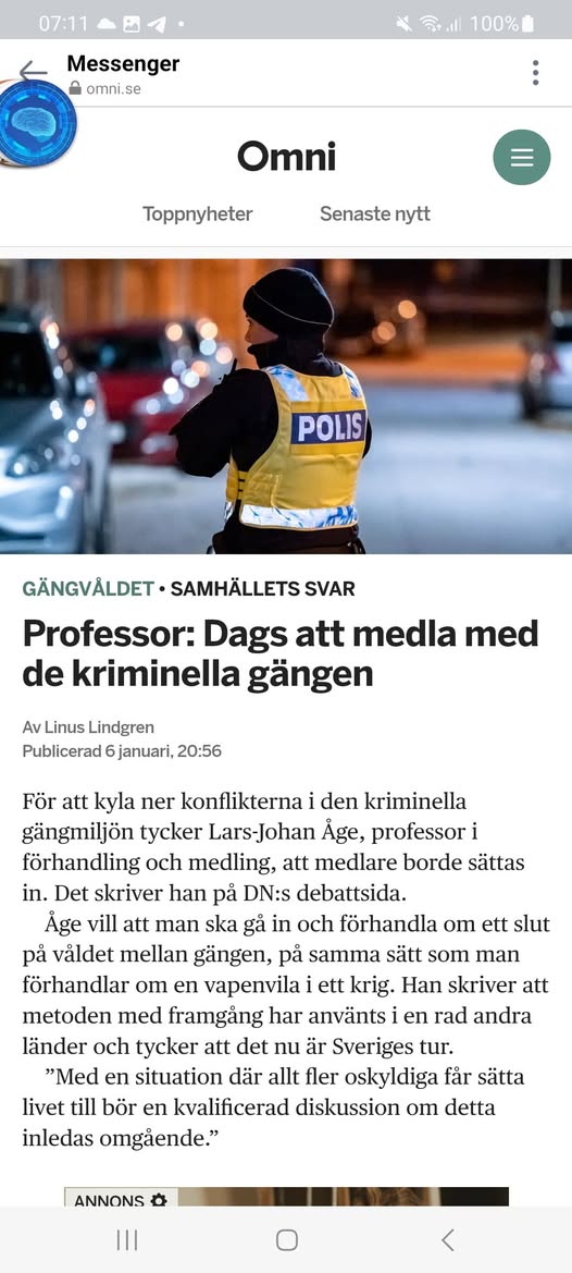 Medlingsmotparts Varande