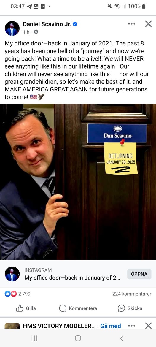 Scavinos Kontorsdörr