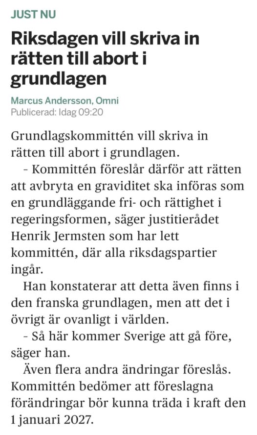 Aborträtt I Grundlagen..